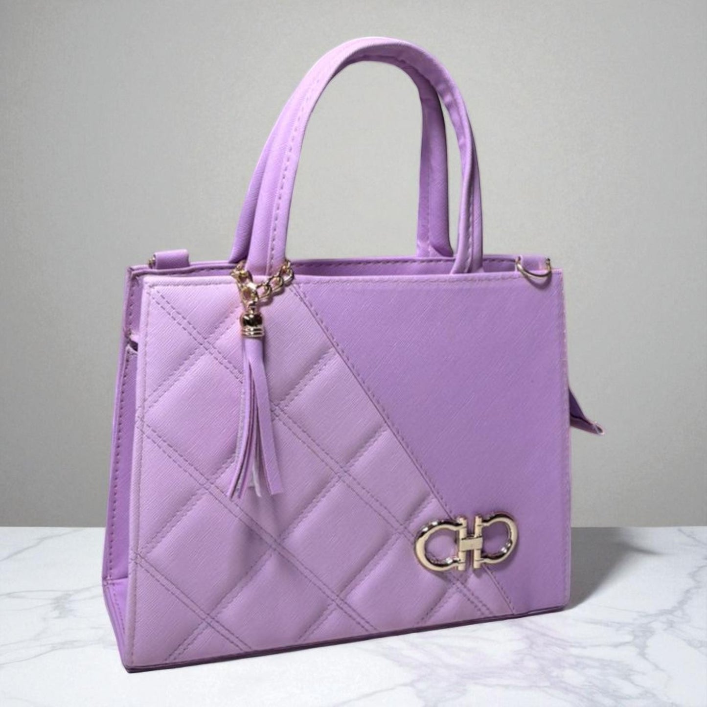 Bolsa ANAIS Mediana Roja Elegante con Charm | Moda Dama Casual y Formal | Ideal Oficina y Eventos