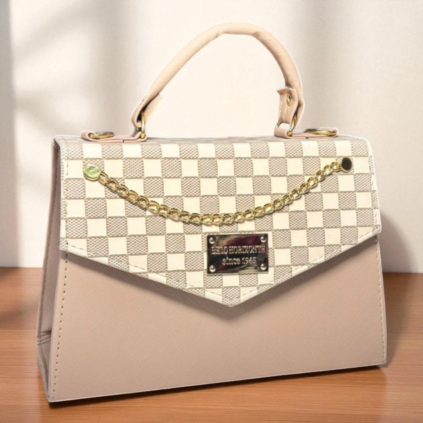 Bolsa MATILDE Crossbody Lila con Solapa Tie Dye Pastel y Cadena Dorada | Mini Elegante Juvenil de Moda