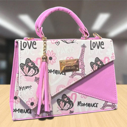 Bolsa ALBA crossbody cerezas diseño moderno rojo blanco, moda juvenil tendencia 2025