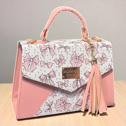 Bolsa ALBA crossbody cerezas diseño moderno rojo blanco, moda juvenil tendencia 2025