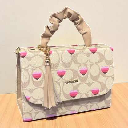 Bolsa ALEIDA  crossbody cerezas estilo juvenil, sintética alta calidad, ideal para revender