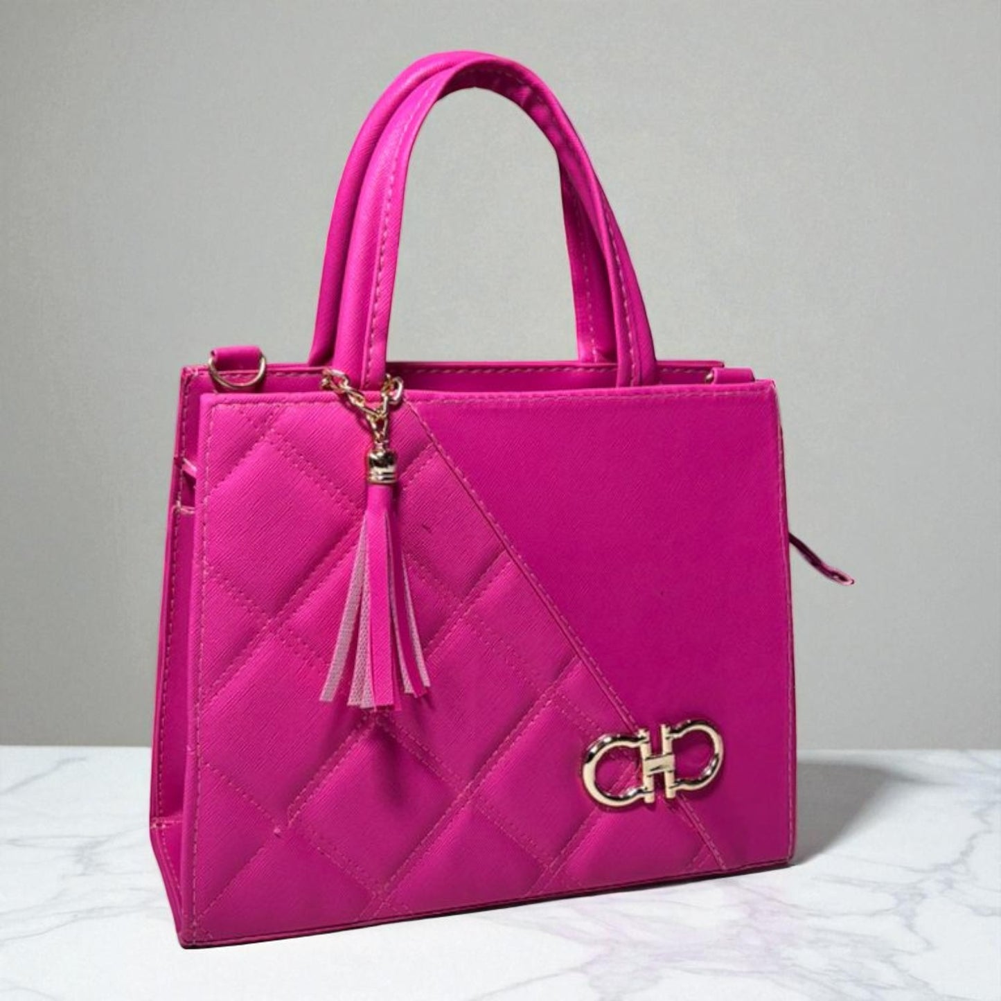 Bolsa ANAIS  Mediana Roja Elegante con Charm | Moda Dama Casual y Formal | Ideal Oficina y Eventos