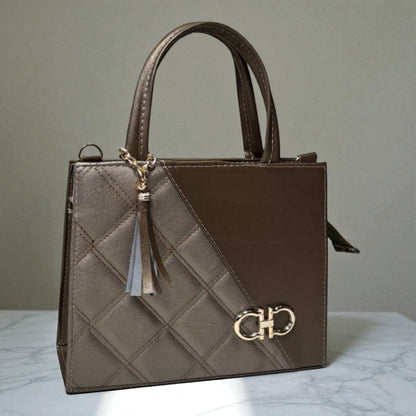 Bolsa ANAIS  Mediana Roja Elegante con Charm | Moda Dama Casual y Formal | Ideal Oficina y Eventos