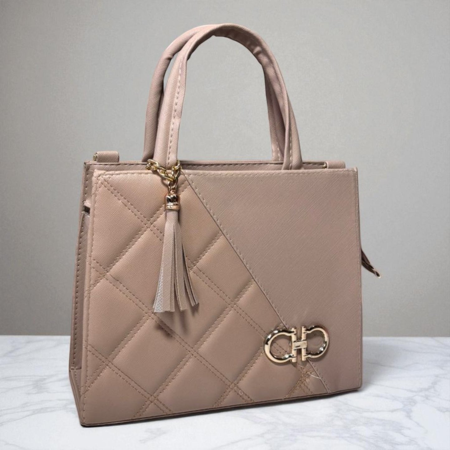 Bolsa ANAIS  Mediana Roja Elegante con Charm | Moda Dama Casual y Formal | Ideal Oficina y Eventos