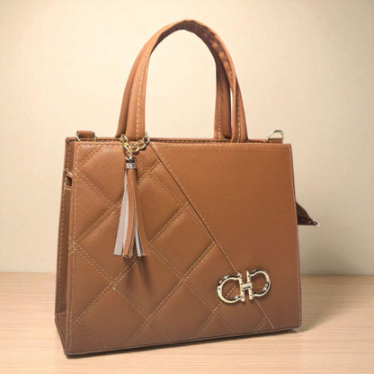 Bolsa ANAIS  Mediana Roja Elegante con Charm | Moda Dama Casual y Formal | Ideal Oficina y Eventos