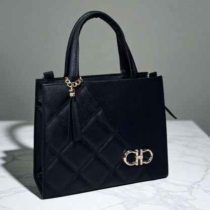 Bolsa ANAIS  Mediana Roja Elegante con Charm | Moda Dama Casual y Formal | Ideal Oficina y Eventos