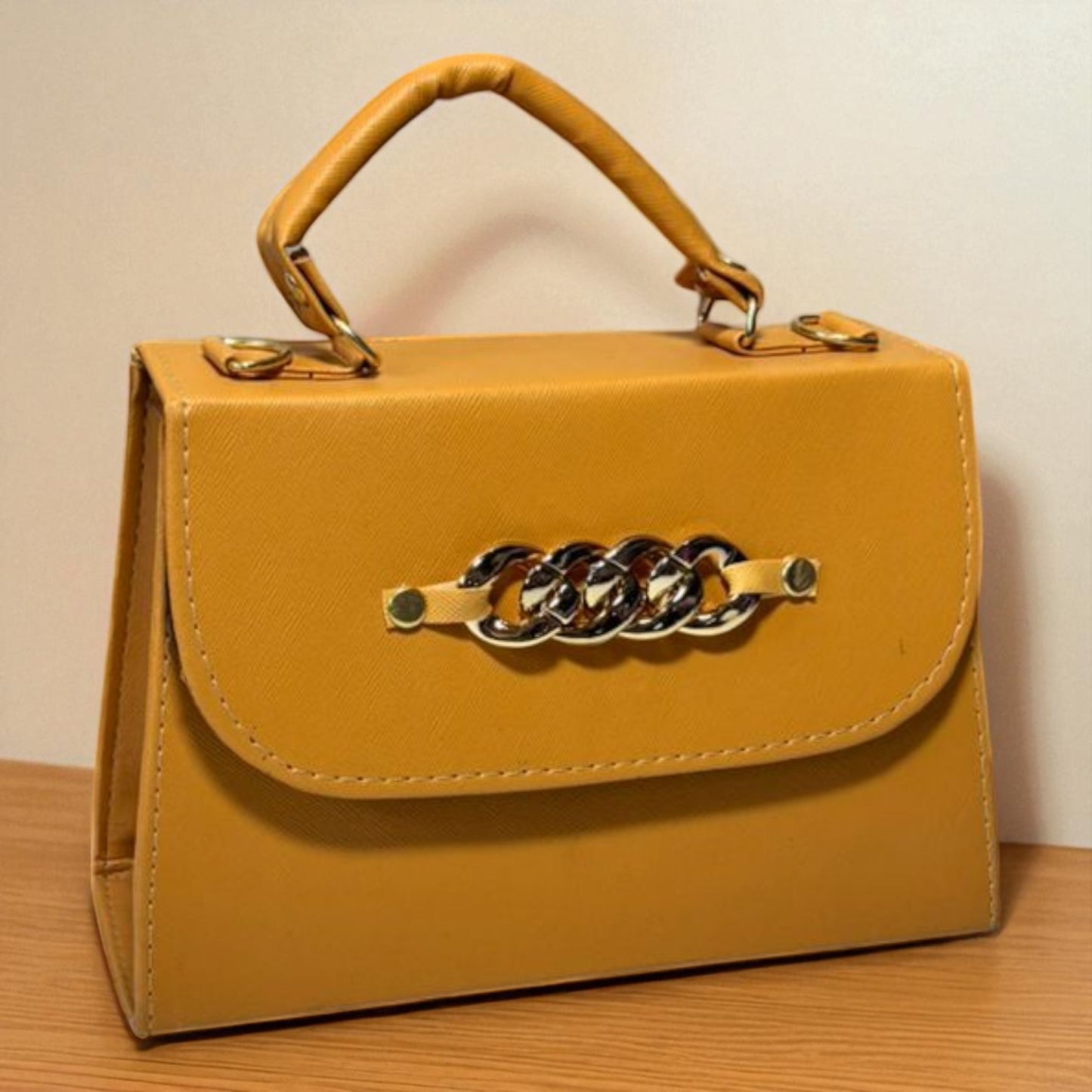 Bolsa ANASTACIA Crossbody Lila Tie-Dye Pastel con Cadena Dorada – Mini Tote Juvenil de Moda