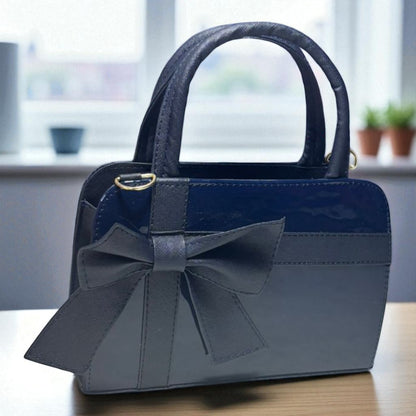 Bolsa ARLETH Mediana Beige con Moño Elegante | Estilo Fino y Moderno | Moda Dama Casual y Formal