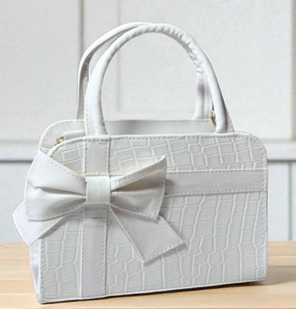 Bolsa ARLETH Mediana Beige con Moño Elegante | Estilo Fino y Moderno | Moda Dama Casual y Formal