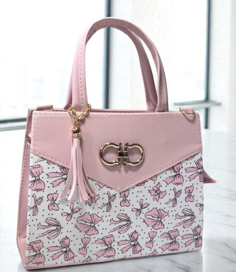 Bolsa BELINDA Mediana Roja con Estampado de Cerezas | Moderna y Juvenil | Moda Dama Casual y Divertida