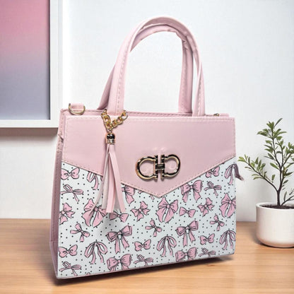 Bolsa BELINDA Mediana Roja con Estampado de Cerezas | Moderna y Juvenil | Moda Dama Casual y Divertida