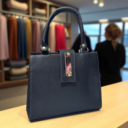 Bolsa BERENICE Mediana Color Vino Elegante | Moda Dama Formal y Casual | Ideal Oficina y Eventos