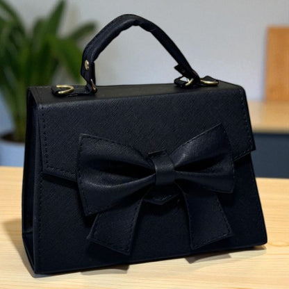 Bolsa BETSABE Crossbody Roja con Moño Grande – Mini Tote Elegante y Femenino