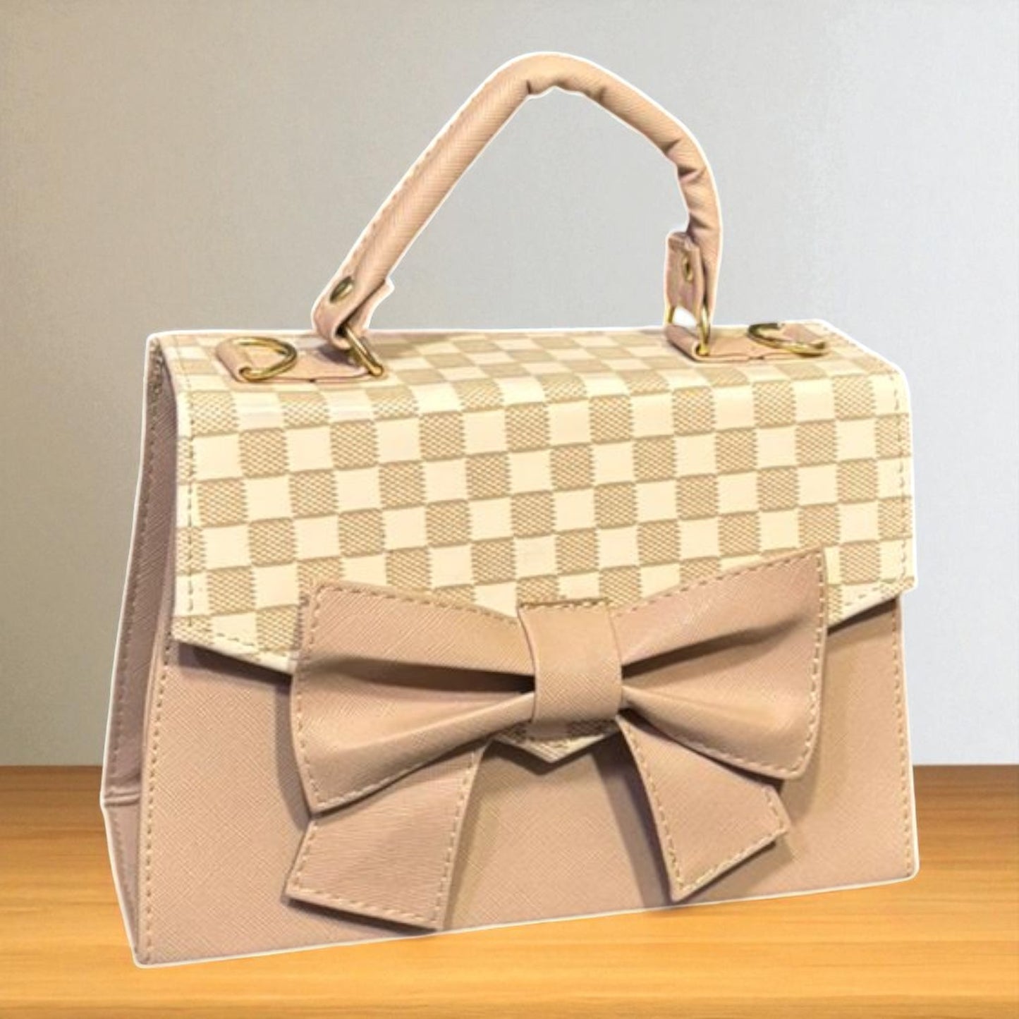 Bolsa BETSABE Crossbody Roja con Moño Grande – Mini Tote Elegante y Femenino