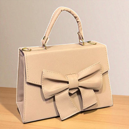 Bolsa BETSABE Crossbody Roja con Moño Grande – Mini Tote Elegante y Femenino