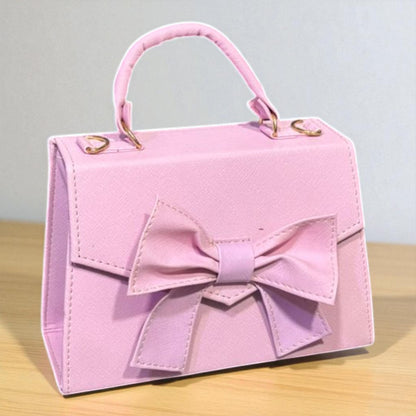 Bolsa BETSABE Crossbody Roja con Moño Grande – Mini Tote Elegante y Femenino