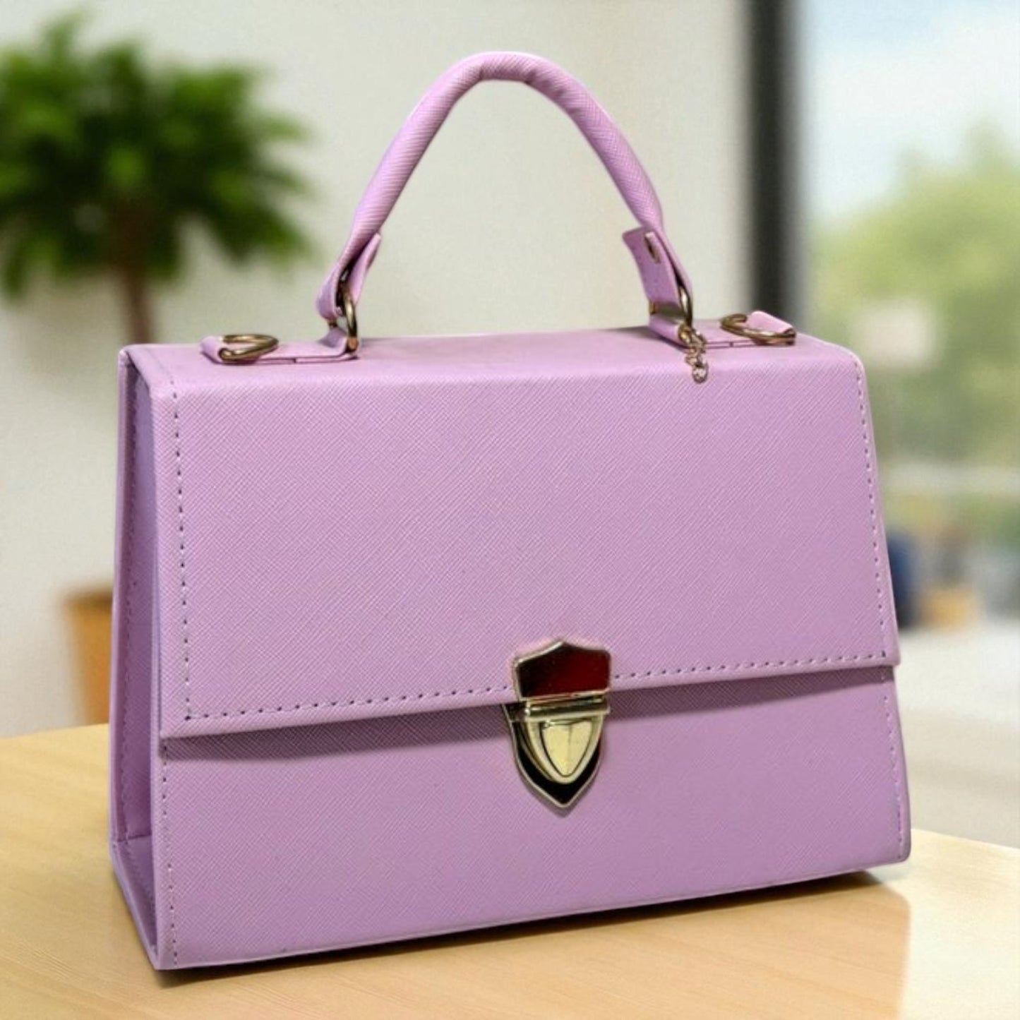 Bolsa CINTHIA Crossbody Rosa con Tassel Elegante – Mini Tote Femenino y Moderno