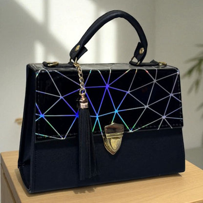 Bolsa CINTHIA Crossbody Rosa con Tassel Elegante – Mini Tote Femenino y Moderno