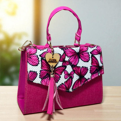 Bolsa CONCEPCION Crossbody Artesanal con Bordado Floral Multicolor – Mini Tote Mexicano de Moda