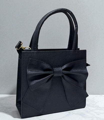 Bolsa DEBORA Mediana Lila con Moño Grande Elegante | Moderna y Femenina | Moda Dama Casual y Formal