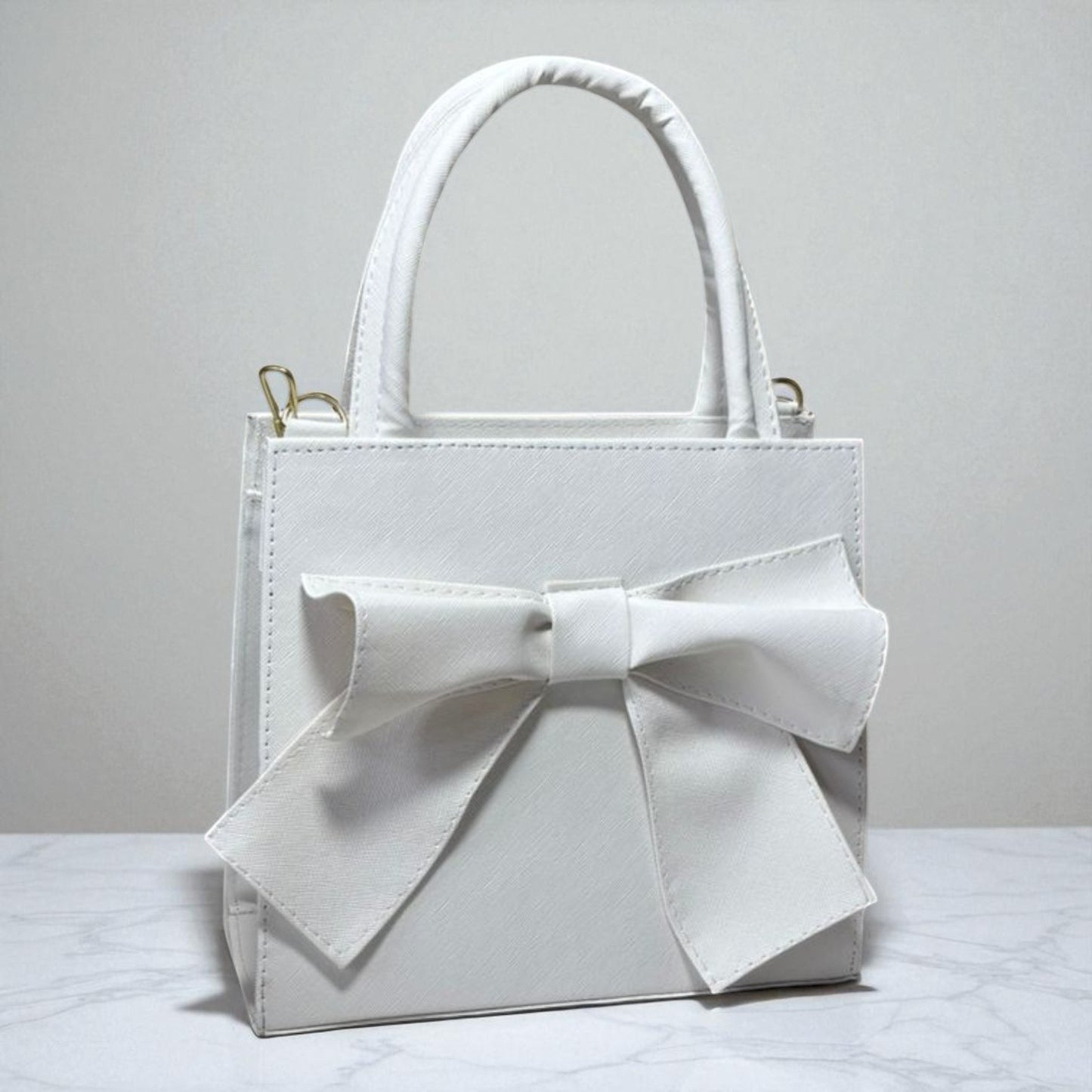 Bolsa DEBORA Mediana Lila con Moño Grande Elegante | Moderna y Femenina | Moda Dama Casual y Formal