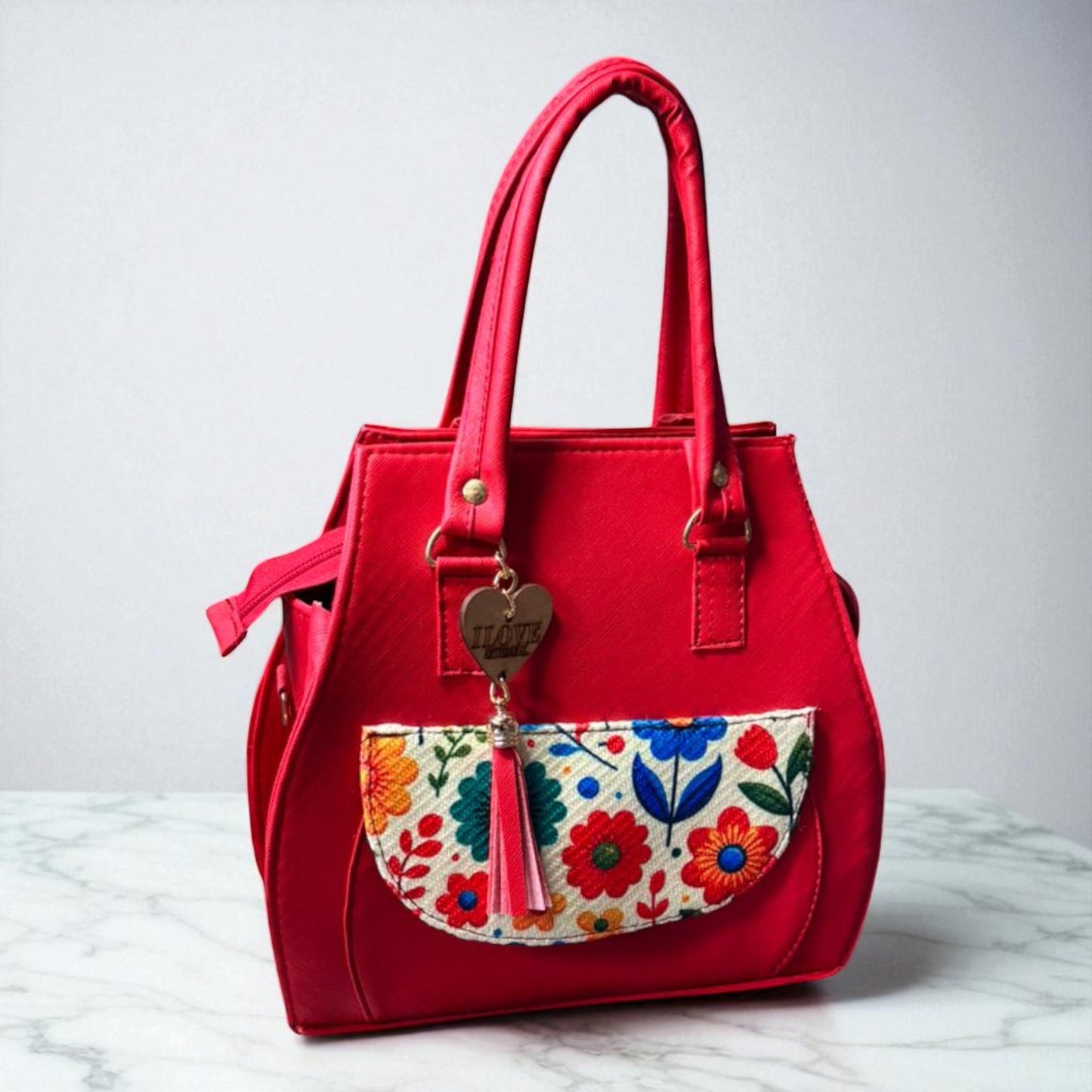 Bolsa ESMERALDA Mediana Negra con Detalle Bordado Blanco y Negro | Artesanal y Elegante | Moda Dama Casual y Oficina