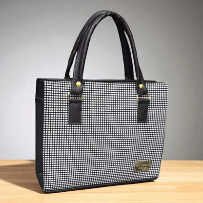 Bolsa IRMA Mediana Negra Elegante Tipo Ejecutiva | Dama Formal Casual | Ideal para Oficina o Uso Diario