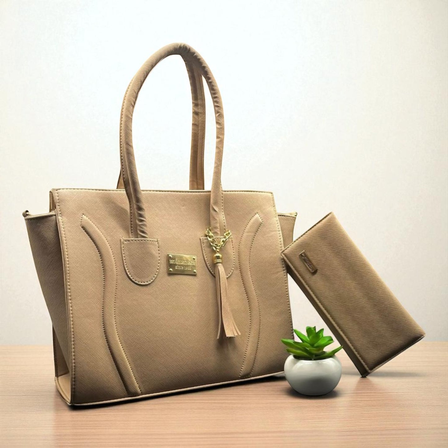 Bolsa de dama Adriana elegante moderna grande lujo sintética alta calidad