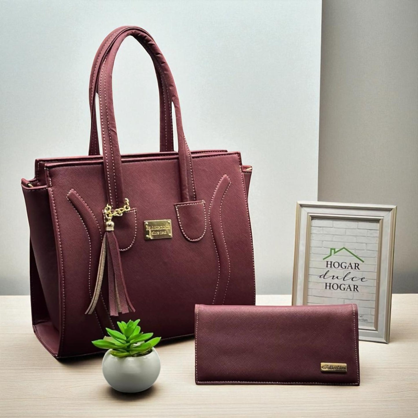 Bolsa de dama Adriana elegante moderna grande lujo sintética alta calidad