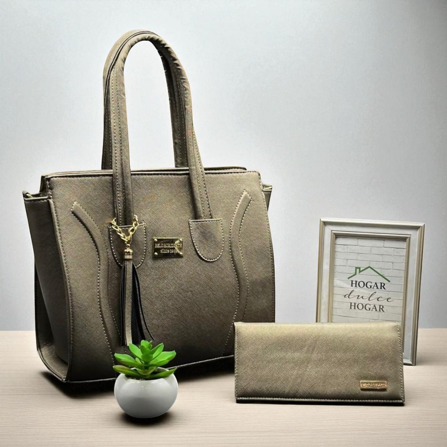 Bolsa de dama Adriana elegante moderna grande lujo sintética alta calidad