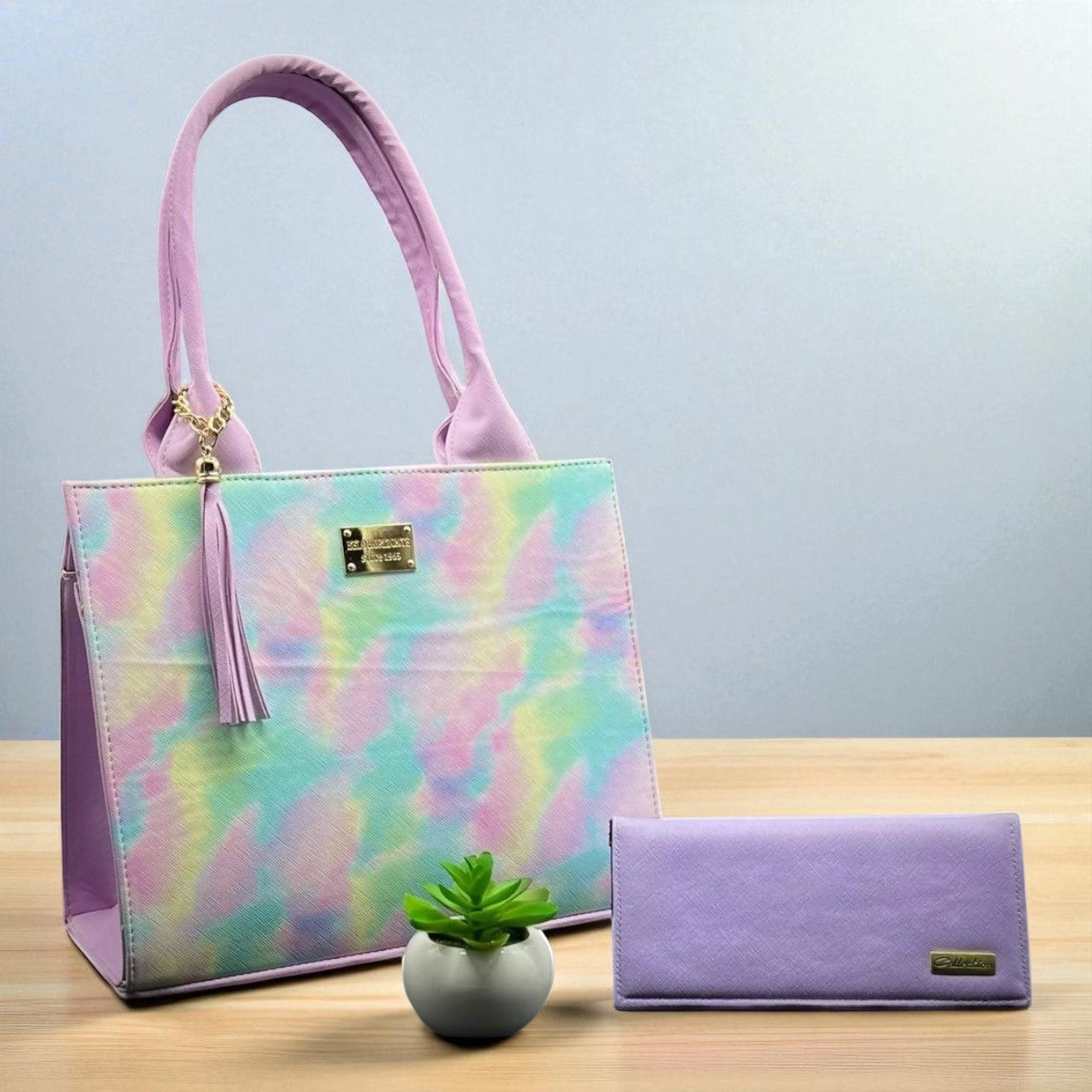 Bolsa de dama SAMARA elegante moderna pastel sintética alta calidad duradera exclusiva