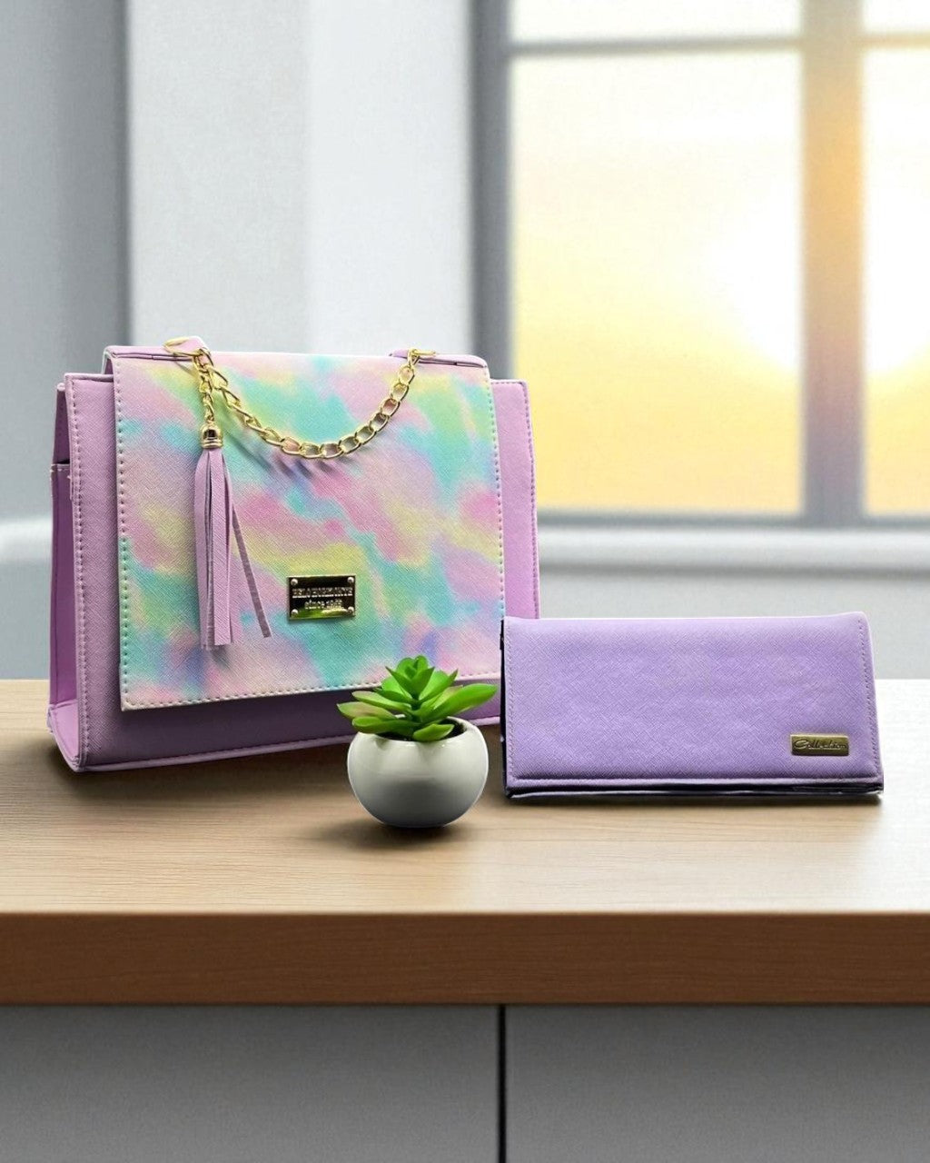 Bolsa de dama REBECA elegante moderna vaquita sintética alta calidad duradera exclusiva