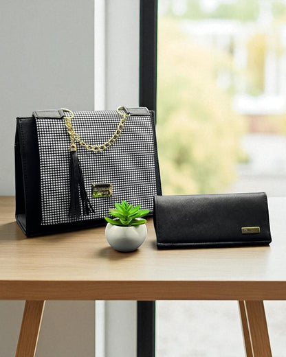 Bolsa de dama REBECA elegante moderna vaquita sintética alta calidad duradera exclusiva