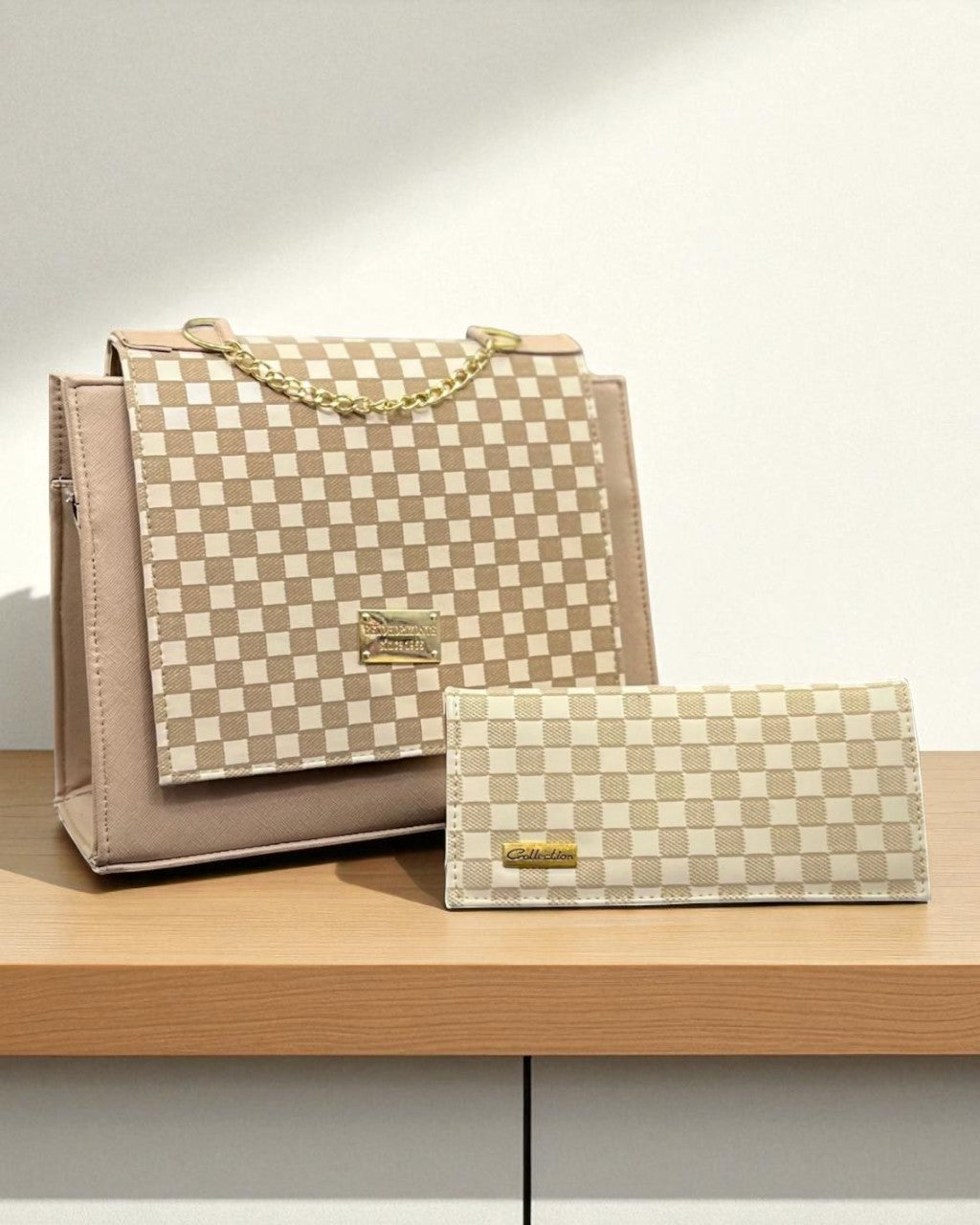 Bolsa de dama REBECA elegante moderna vaquita sintética alta calidad duradera exclusiva