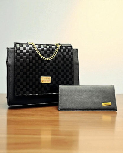 Bolsa de dama REBECA elegante moderna vaquita sintética alta calidad duradera exclusiva