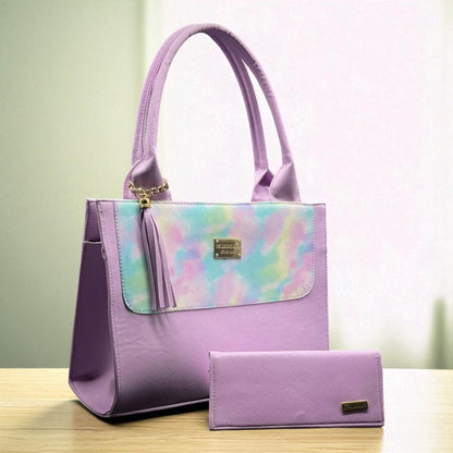 Bolsa de dama Isabela elegante moderna negra sintética alta calidad duradera exclusiva