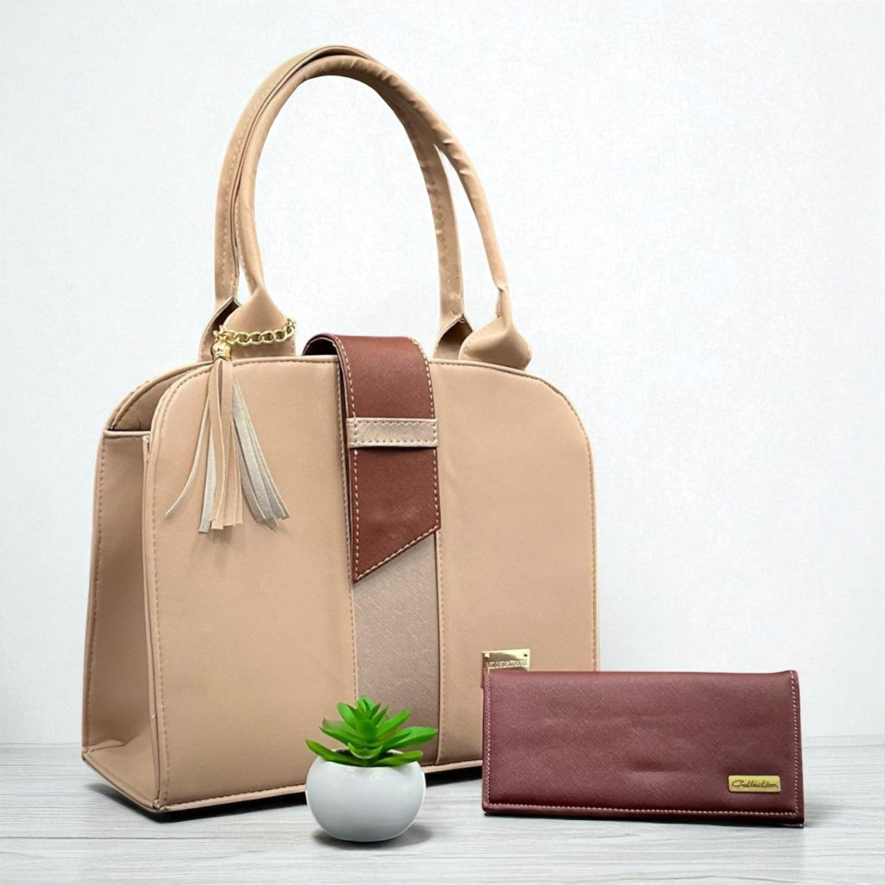 Bolsa de dama Emilia azul elegante moderna sintética alta calidad duradera exclusiva