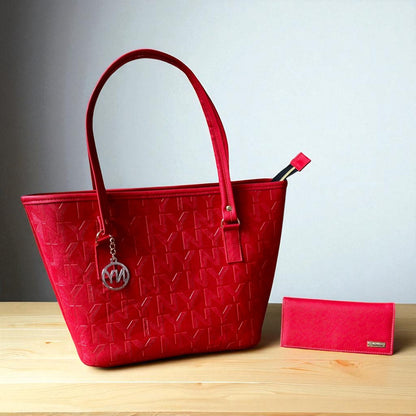 Bolsa tote dama ALEJANDRA elegante gris café NY grande asas largas moderna resistente