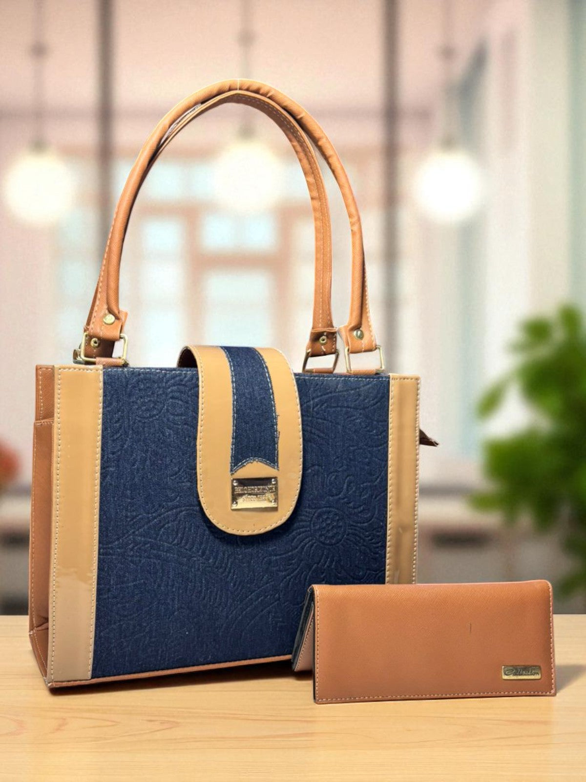 Bolsa de dama LIZETH elegante nude beige croco asa larga colgar hombro moda