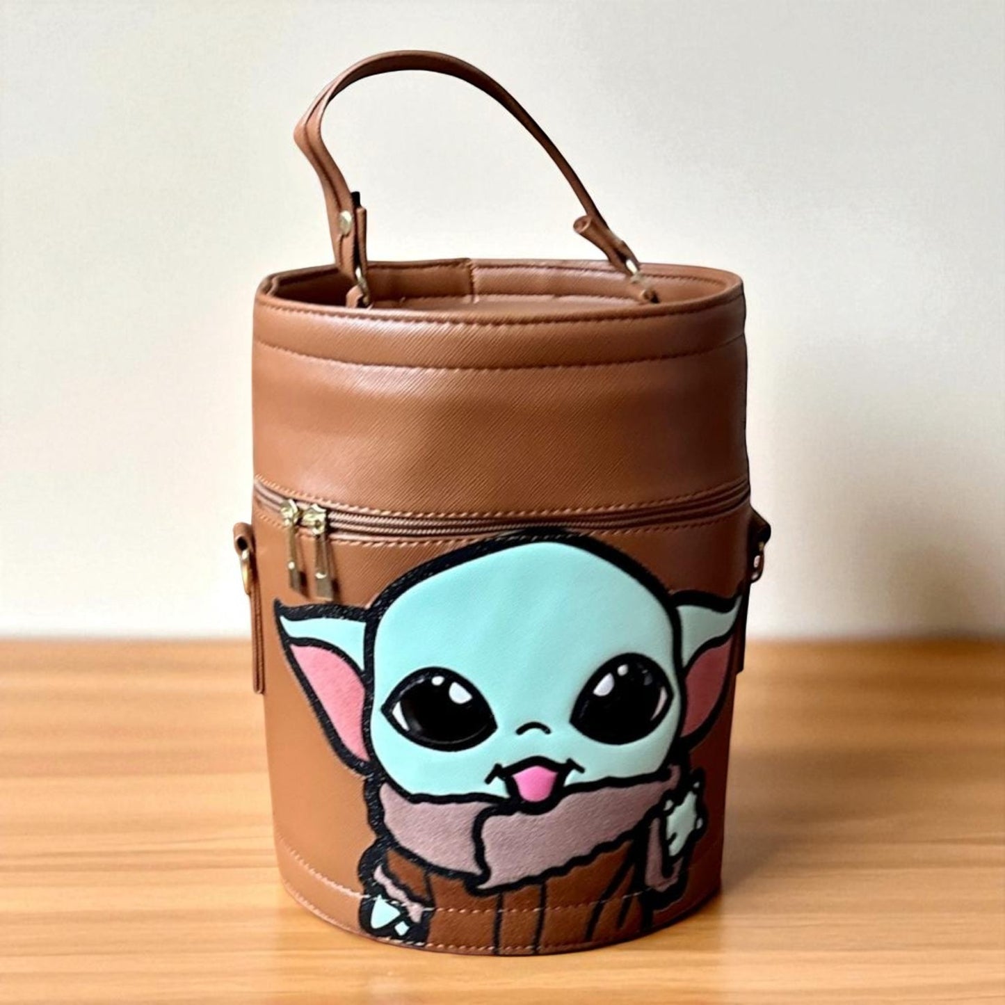 Bolsa de dama Personajes divertida moderna exclusiva morada sintética alta calidad duradera