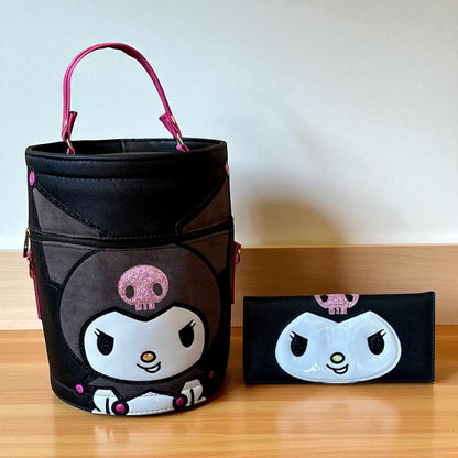 Bolsa de dama Personajes divertida moderna exclusiva morada sintética alta calidad duradera