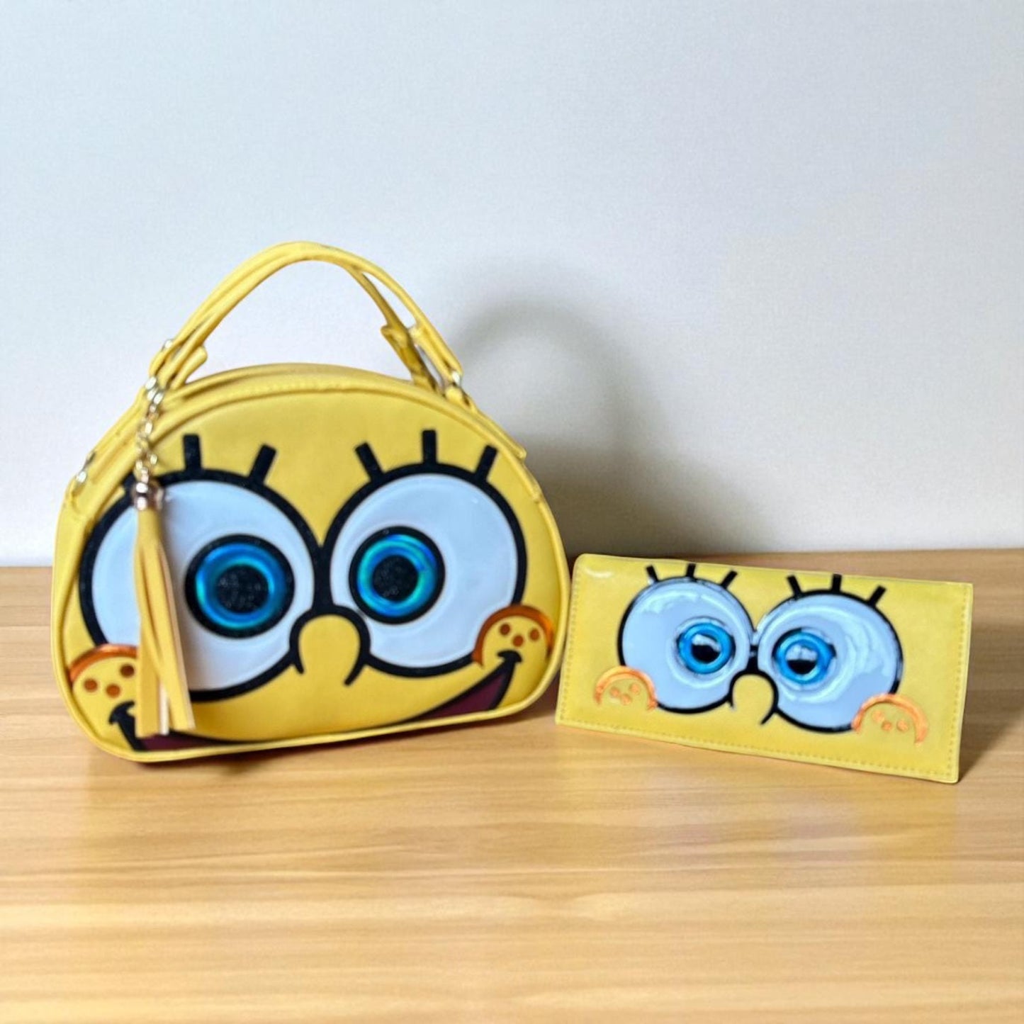 Bolsa de dama Personajes divertida moderna exclusiva morada sintética alta calidad duradera