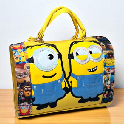 Bolsa de dama Personajes divertida moderna exclusiva morada sintética alta calidad duradera