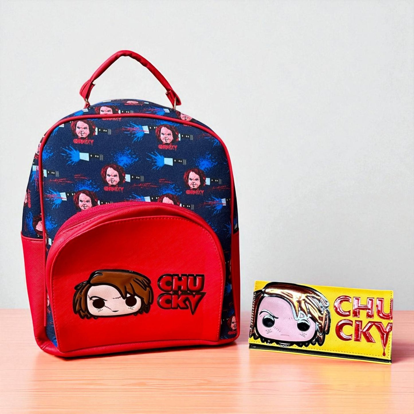 MOCHILA de dama Personajes divertida moderna exclusiva morada sintética alta calidad duradera hola