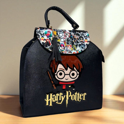 MOCHILA de dama Personajes divertida moderna exclusiva morada sintética alta calidad duradera