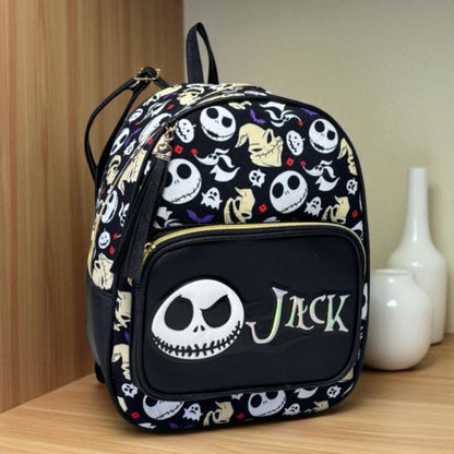 MOCHILA de dama Personajes divertida moderna exclusiva morada sintética alta calidad duradera hola