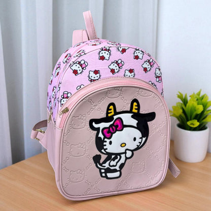 MOCHILA de dama Personajes divertida moderna exclusiva morada sintética alta calidad duradera