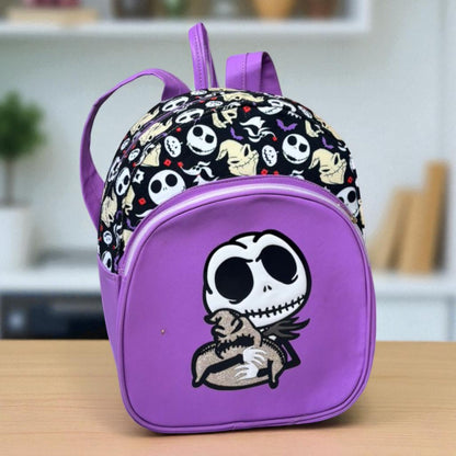 MOCHILA de dama Personajes divertida moderna exclusiva morada sintética alta calidad duradera