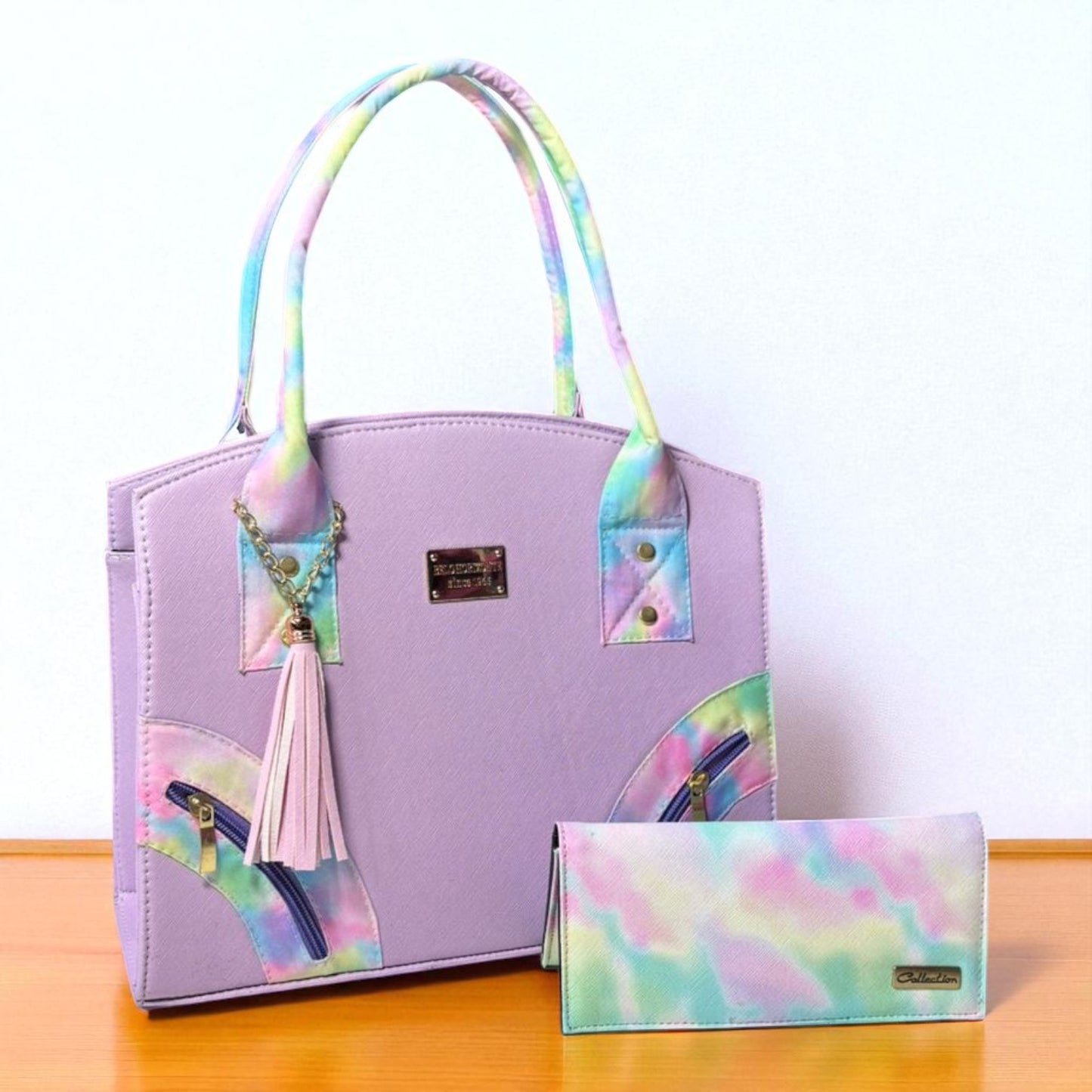 Bolsa de dama AIDEE café elegante con cierres frontales, resistente, moderna, ideal revender