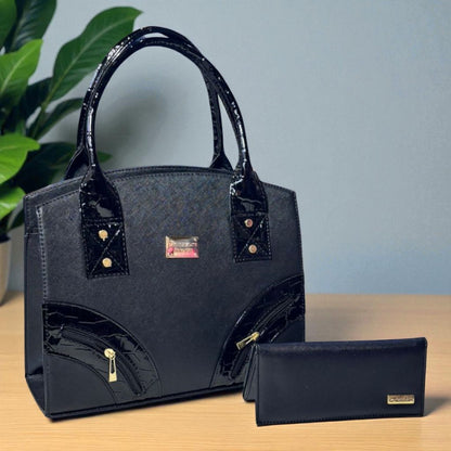 Bolsa de dama AIDEE café elegante con cierres frontales, resistente, moderna, ideal revender